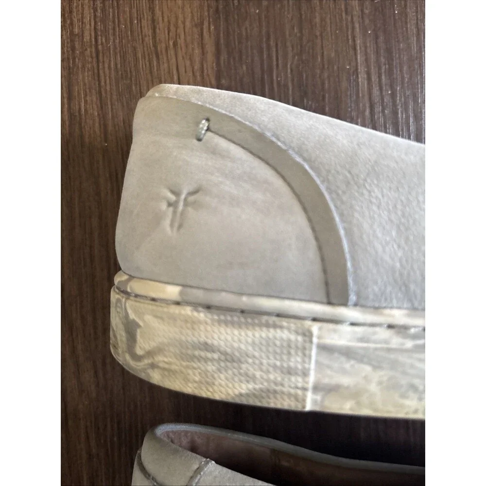 Frye Leather Slip-on Low-Top Sneakers Loafer Slipper Slide SoHo Urban Prep Sz10